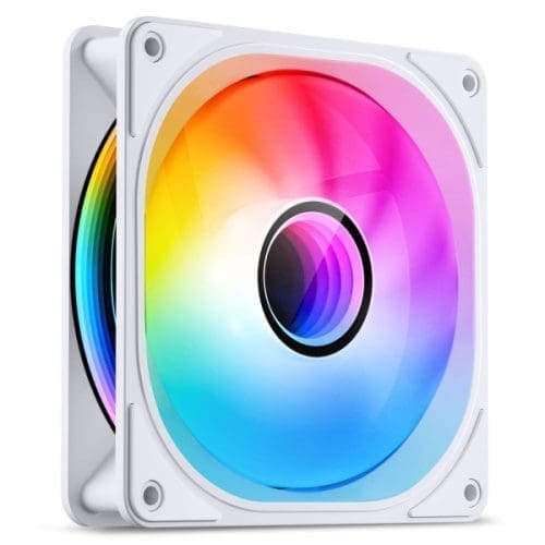 JJonsbo FR-606 fordított légáram ARGB 5V 3PIN, 120mm, fehér