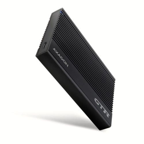 HDD ház Axagon EE25-GTR USB-C 10Gbps RIBBED box