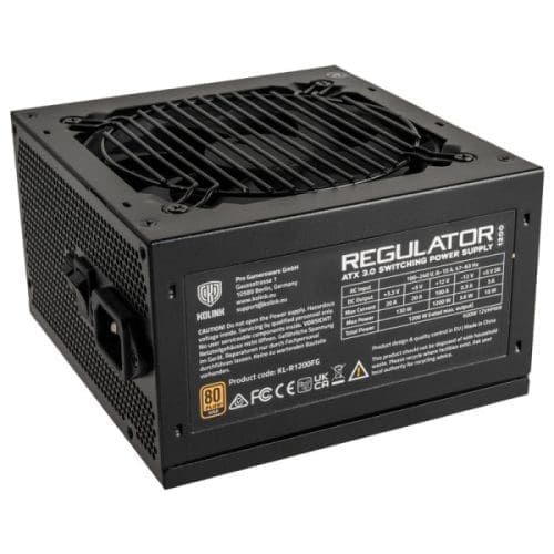 Tápegység Kolink Regulator 80 PLUS Gold, ATX 3.0, PCIe 5.0, modular - 1200 Watt