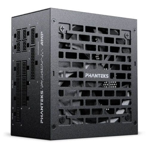 Phanteks AMP GH V2 1200 W Platinum, ATX 3.1, PCIe 5.1, teljesen moduláris, Fekete