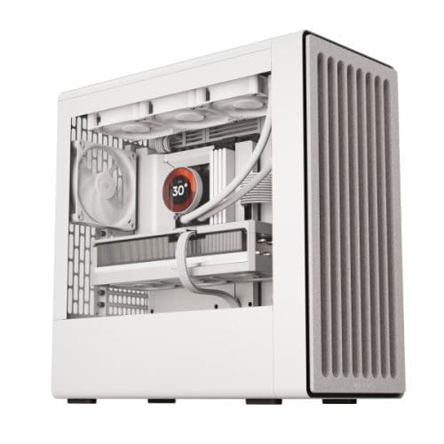 HAVN BF 360 Pc ház, Midi-Tower, E-ATX, edzett üveg, fehér