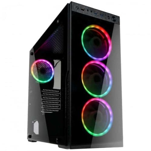 Kolink Horizon RGB ATX Edzett üveg Fekete