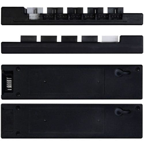 Lian Li EDGE USB & Ventilátor Hub - fekete