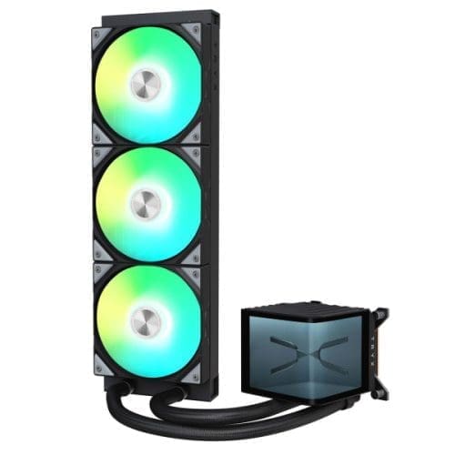 TRYX PANORAMA AIO CPU hűtő, ARGB - 360 mm, fekete