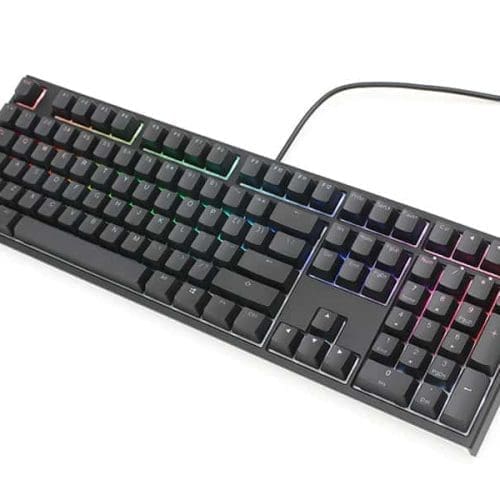 Billentyűzet Ducky ONE 2 RGB Full Size MX Blue RGB LED Angol (US) Fekete