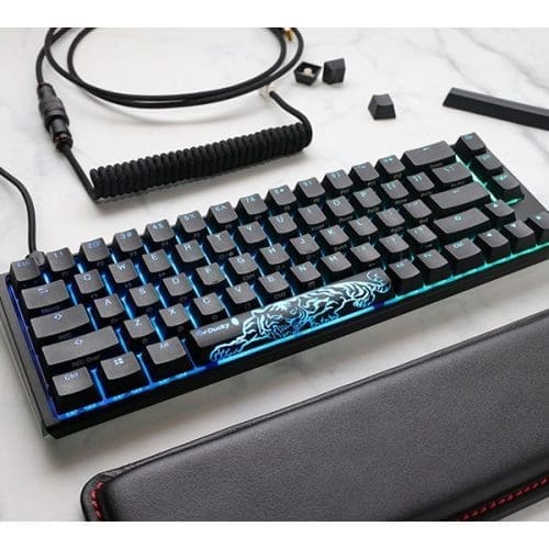 Billentyűzet Ducky ONE 3 SF MX Black RGB Premium ABS Magyar (HU) Fekete