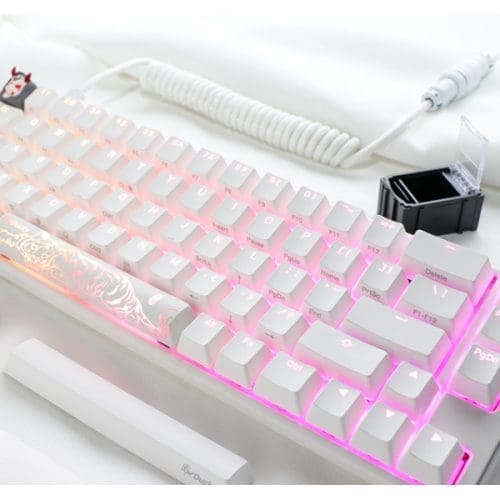 Billentyűzet Ducky ONE 3 SF MX Red RGB Premium ABS Magyar (HU) Fehér