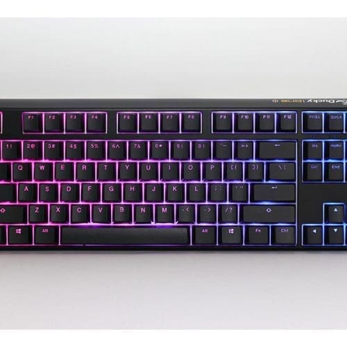 Billentyűzet Ducky ONE 3 TKL MX Black RGB Premium ABS Magyar (HU) Fekete