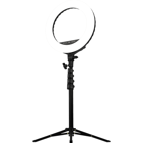 Körlámpa Streamplify Light 14 36cm 36W 2250 Lumen + kamera tartó + állvány