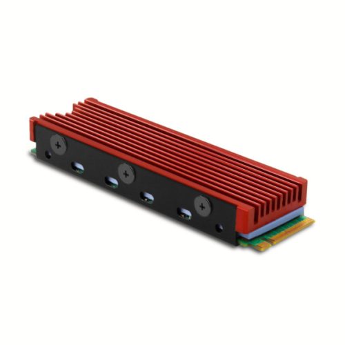 SSD hűtő Axagon CLR-M2 M.2 NVMe , piros