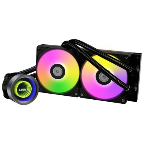 Processzor hűtő AIO Lian Li GALAHAD II ARGB 24cm Fekete