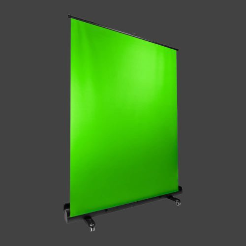 Zöld háttér Streamplify Screen Lift Green Screen 200 x 150 cm teleszkóppal