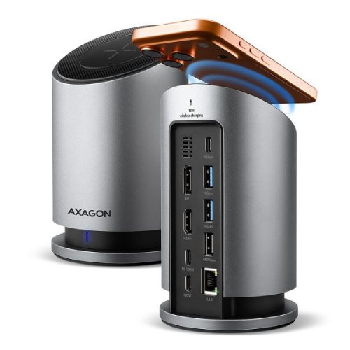 HUB AXAGON HMC-WL9 USB-C 3.2 Gen 2 2x USB-A 10Gbit + 1x USB2.0 + 1x USB-C 10Gbit, 1x HDMI 4K