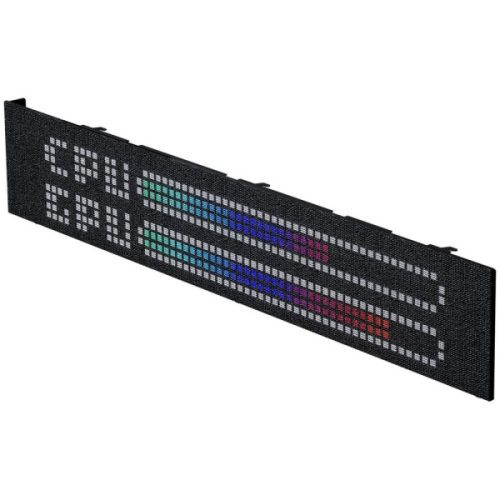 PHANTEKS Matrix kijelző XT View és G400A házakhoz, 600 LED, fekete
