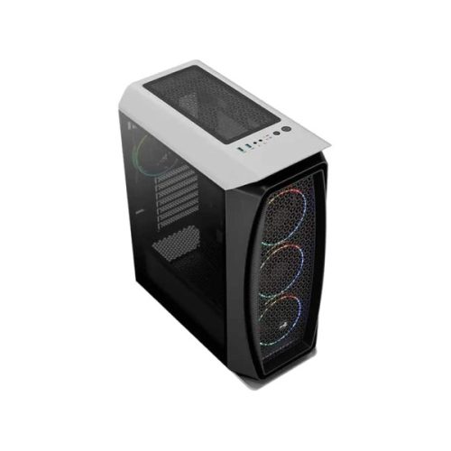 Számítógépház Aerocool Aero One Eclipse ARGB ATX Fehér Edzett üveg