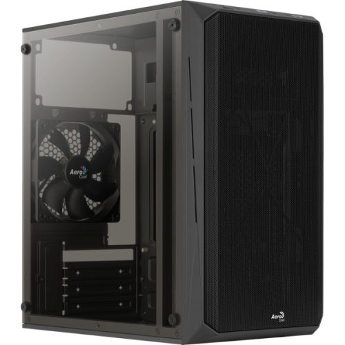 Számítógépház Aerocool CS-107 Mesh mATX Fekete Acryl üveg