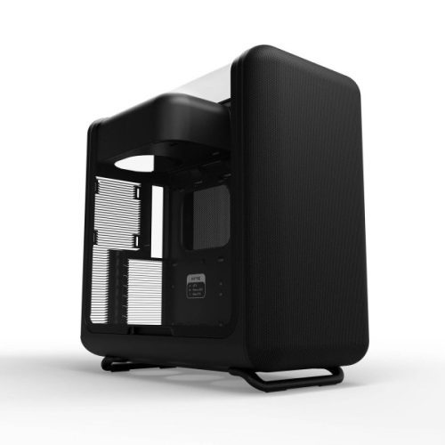 HYTE X50 Midi Tower Pc ház - Pitch Black, Fekete